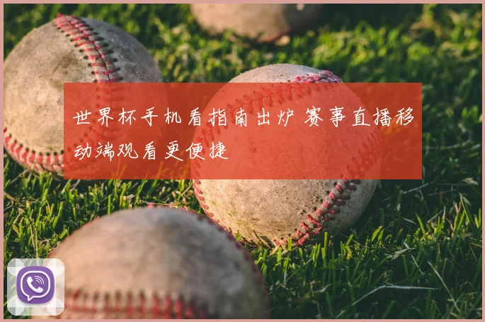 世界杯手机看指南出炉 赛事直播移动端观看更便捷